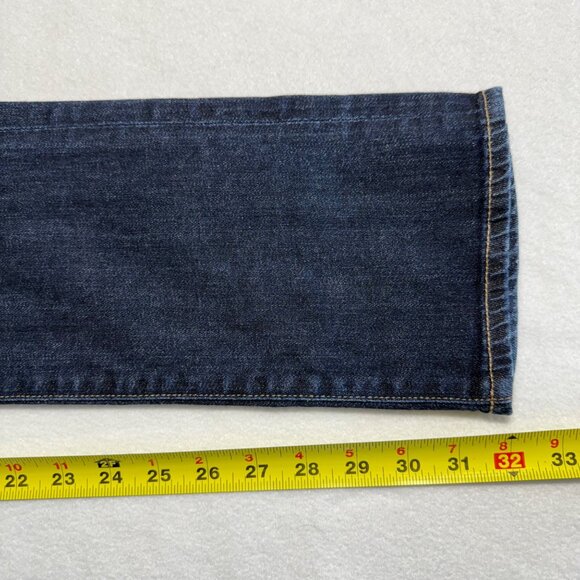 Citizens Of Humanity Women's Mid Rise Straight Stretch Blue Denim Jeans Size 28 - Picture 10 of 12